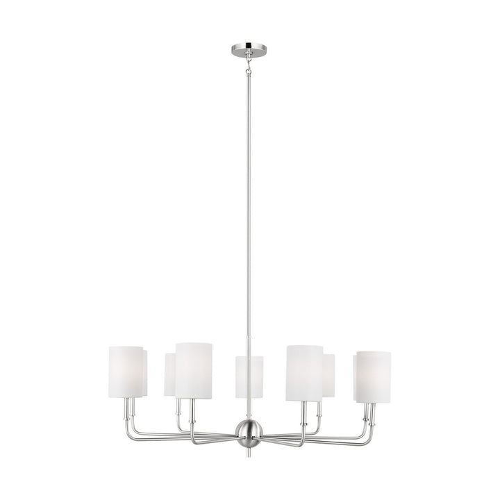 Visual Comfort Studio Canada - 3109309-962 - Nine Light Chandelier - Foxdale - Brushed Nickel