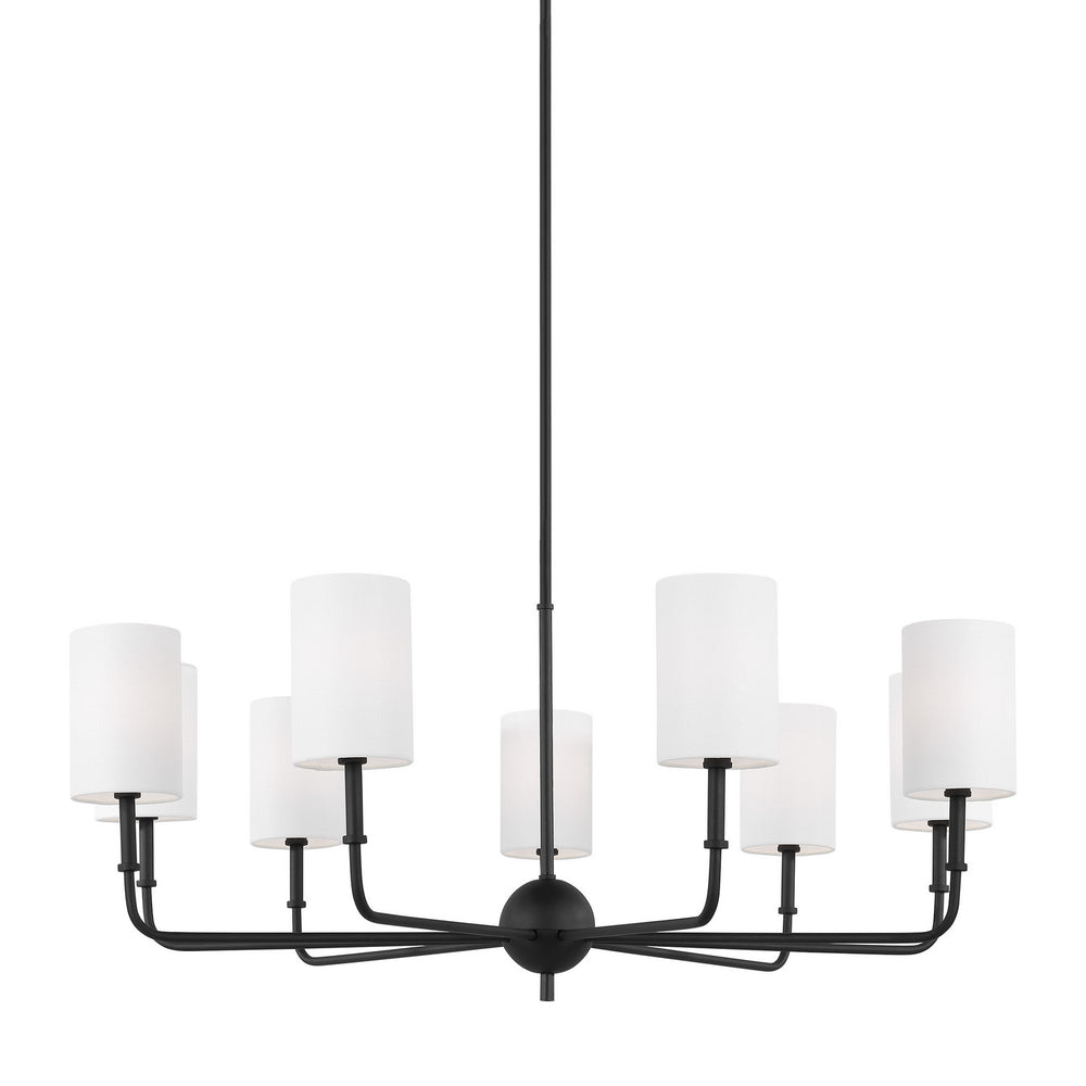 Visual Comfort Studio Canada - 3109309EN-112 - LED Chandelier - Foxdale - Midnight Black