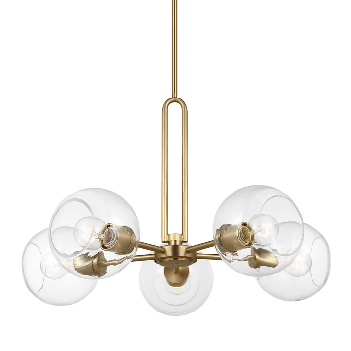 Visual Comfort Studio Canada - 3155705-848 - Five Light Chandelier - Codyn - Satin Brass