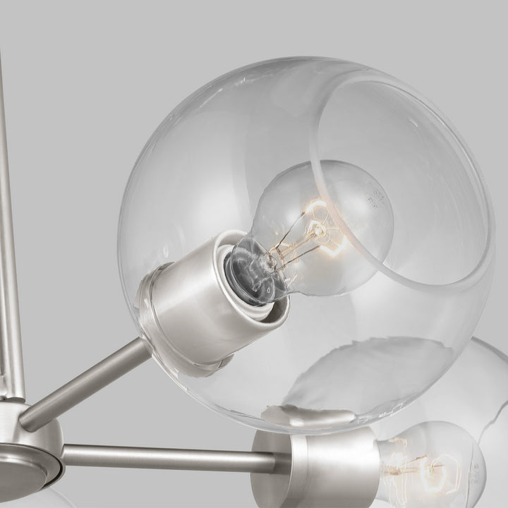 Visual Comfort Studio Canada - 3155705-962 - Five Light Chandelier - Codyn - Brushed Nickel