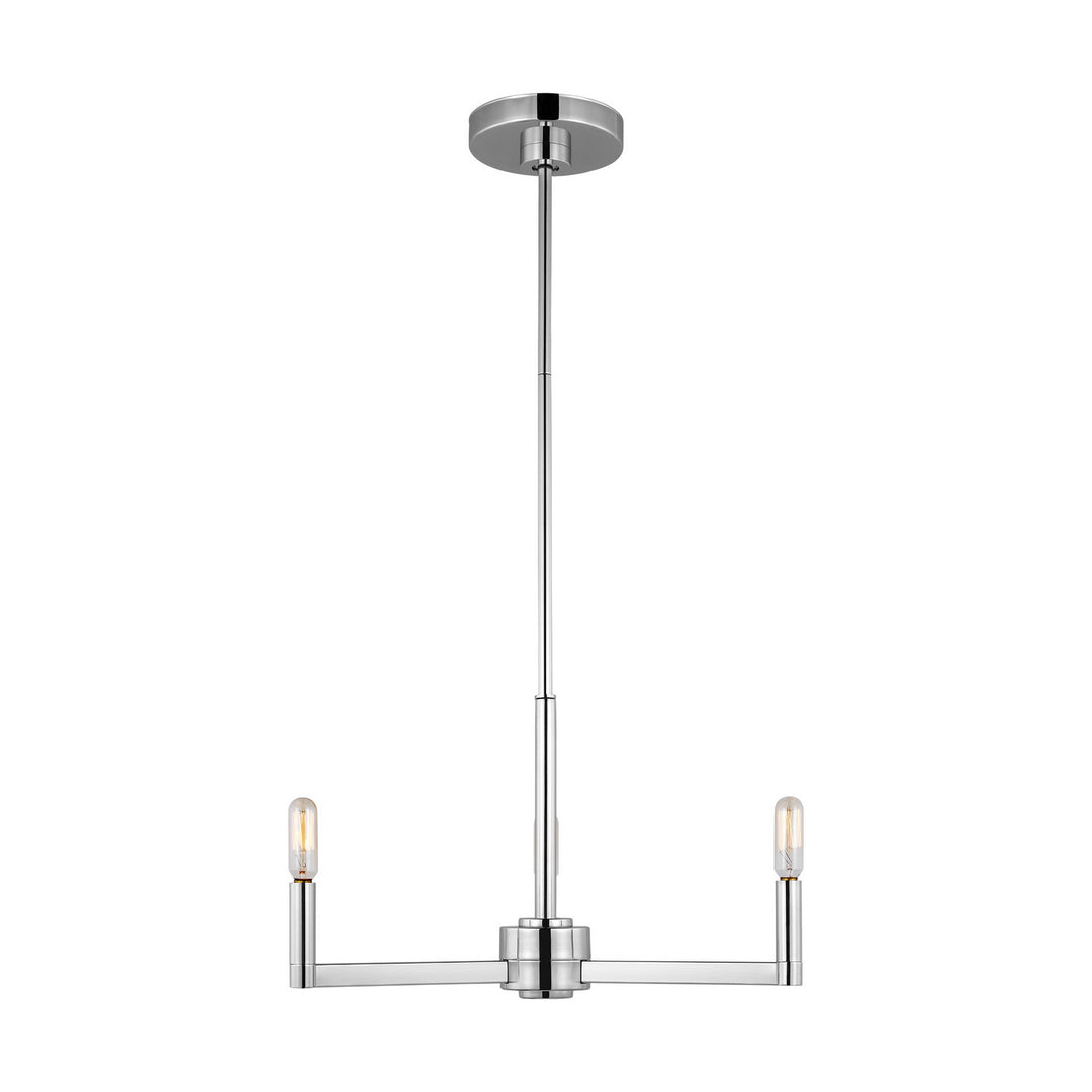 Fullton Three Light Chandelier in Chrome - available from The Lighting Shoppe, trusted by Canadian homeowners