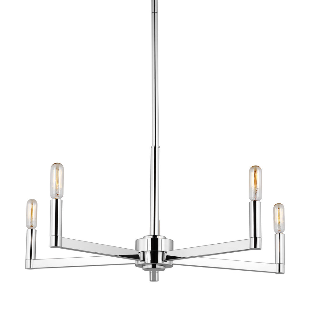Visual Comfort Studio Canada - 3164205-05 - Five Light Chandelier - Fullton - Chrome