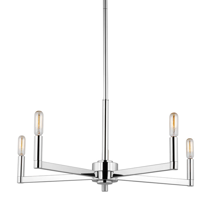 Visual Comfort Studio Canada - 3164205-05 - Five Light Chandelier - Fullton - Chrome