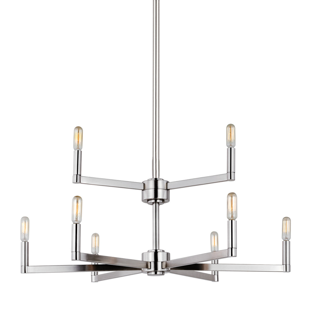 Visual Comfort Studio Canada - 3164209-962 - Nine Light Chandelier - Fullton - Brushed Nickel