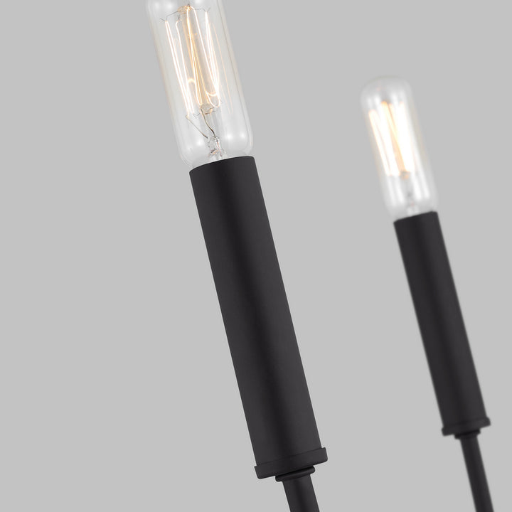 Visual Comfort Studio Canada - 3167105-112 - Five Light Chandelier - Greenwich - Midnight Black