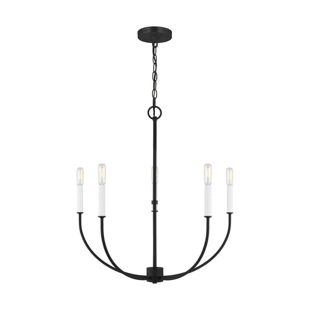 Greenwich LED Chandelier in Midnight Black - available from The Lighting Shoppe, trusted by Canadian homeowners