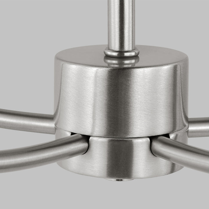 Visual Comfort Studio Canada - 3167105EN-962 - LED Chandelier - Greenwich - Brushed Nickel