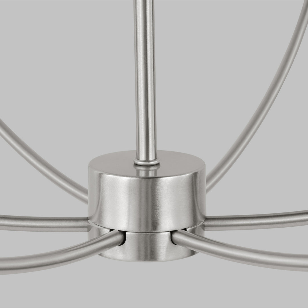Visual Comfort Studio Canada - 3167109-962 - Nine Light Chandelier - Greenwich - Brushed Nickel