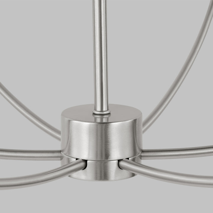 Visual Comfort Studio Canada - 3167109-962 - Nine Light Chandelier - Greenwich - Brushed Nickel