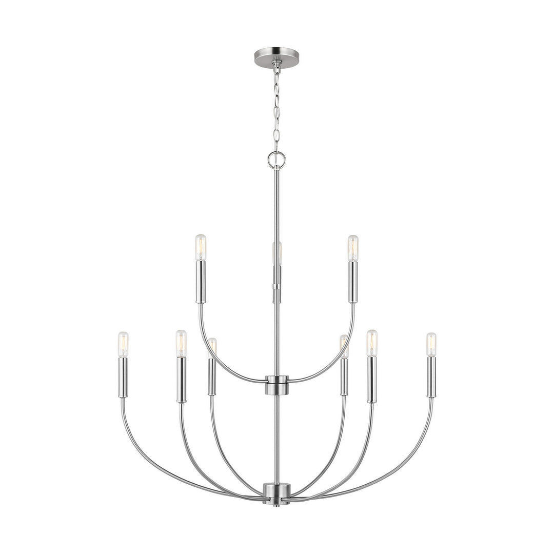Visual Comfort Studio Canada - 3167109EN-962 - LED Chandelier - Greenwich - Brushed Nickel