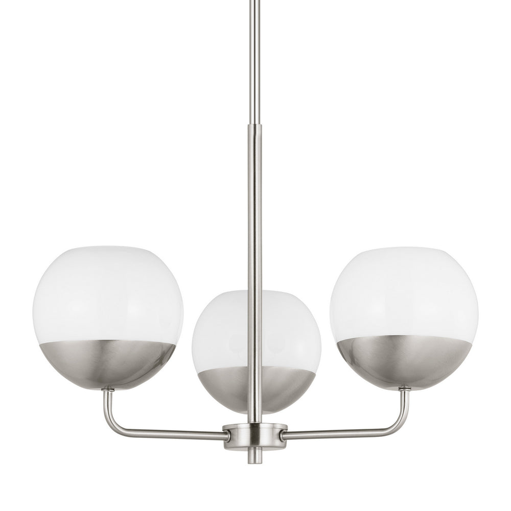 Visual Comfort Studio Canada - 3168103-962 - Three Light Chandelier - Alvin - Brushed Nickel