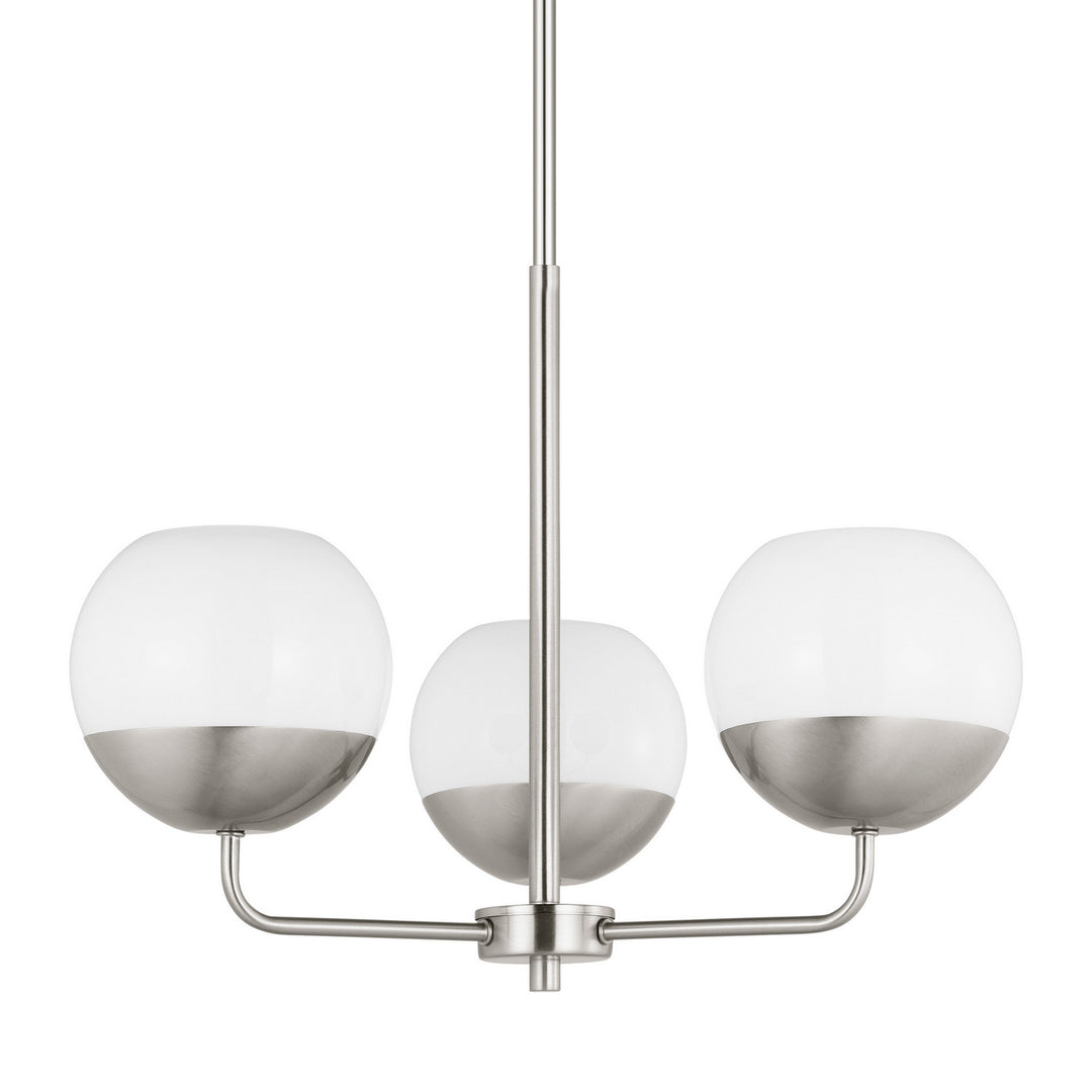 Visual Comfort Studio Canada - 3168103-962 - Three Light Chandelier - Alvin - Brushed Nickel