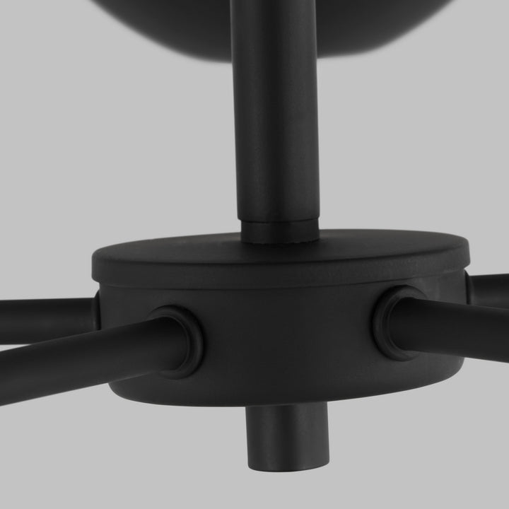 Visual Comfort Studio Canada - 3168105-112 - Five Light Chandelier - Alvin - Midnight Black