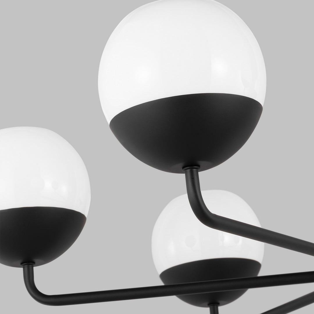 Visual Comfort Studio Canada - 3168106-112 - Six Light Chandelier - Alvin - Midnight Black