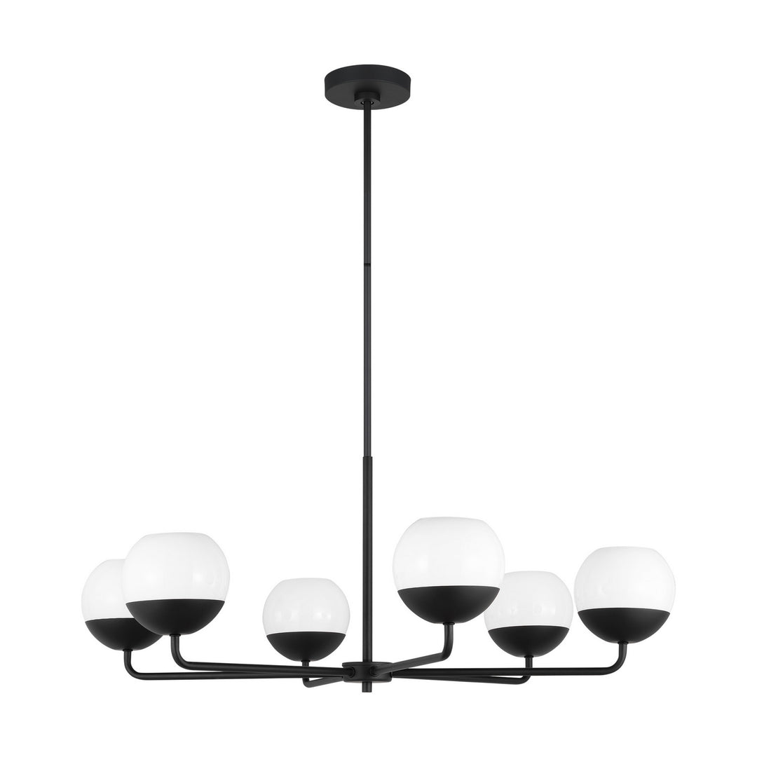 Visual Comfort Studio Canada - 3168106EN3-112 - LED Chandelier - Alvin - Midnight Black