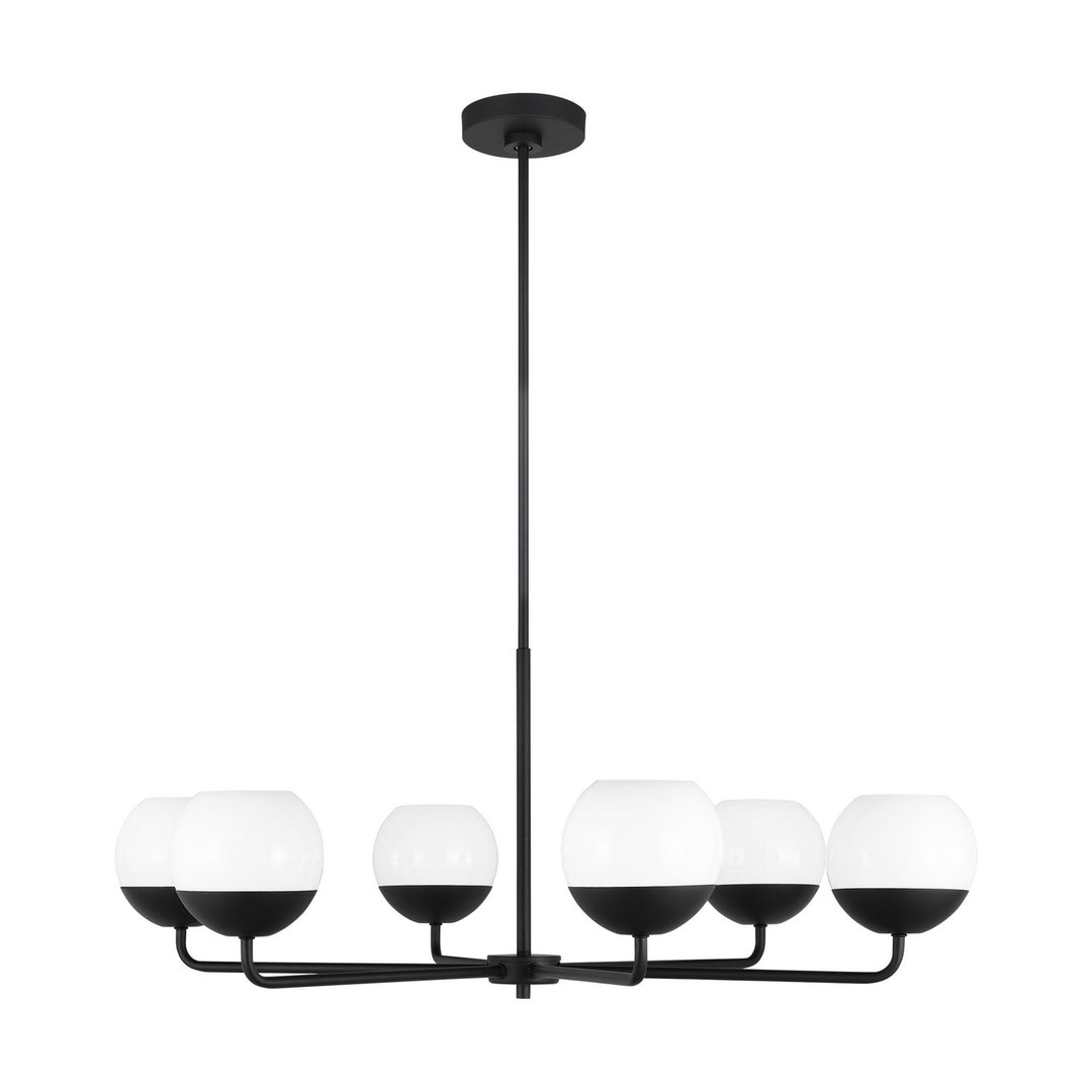 Alvin LED Chandelier in Midnight Black - available from The Lighting Shoppe, trusted by Canadian homeowners