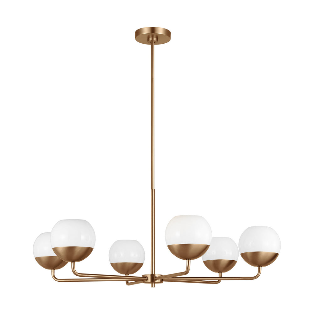 Visual Comfort Studio Canada - 3168106EN3-848 - LED Chandelier - Alvin - Satin Brass