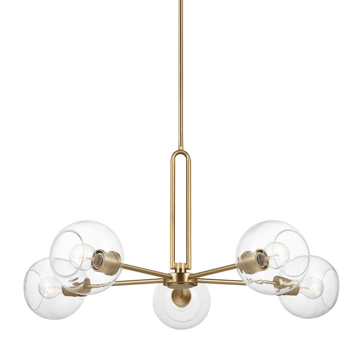 Visual Comfort Studio Canada - 3255705-848 - Five Light Chandelier - Codyn - Satin Brass