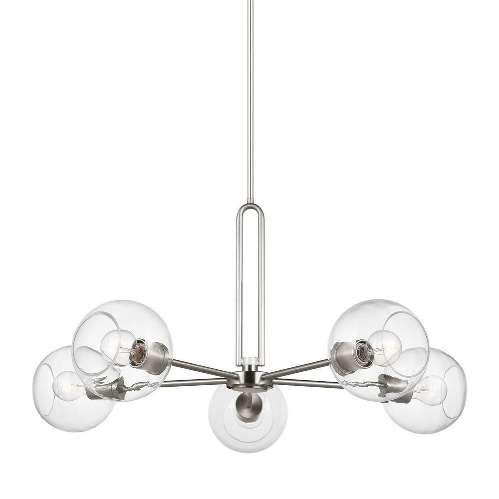 Visual Comfort Studio Canada - 3255705-962 - Five Light Chandelier - Codyn - Brushed Nickel