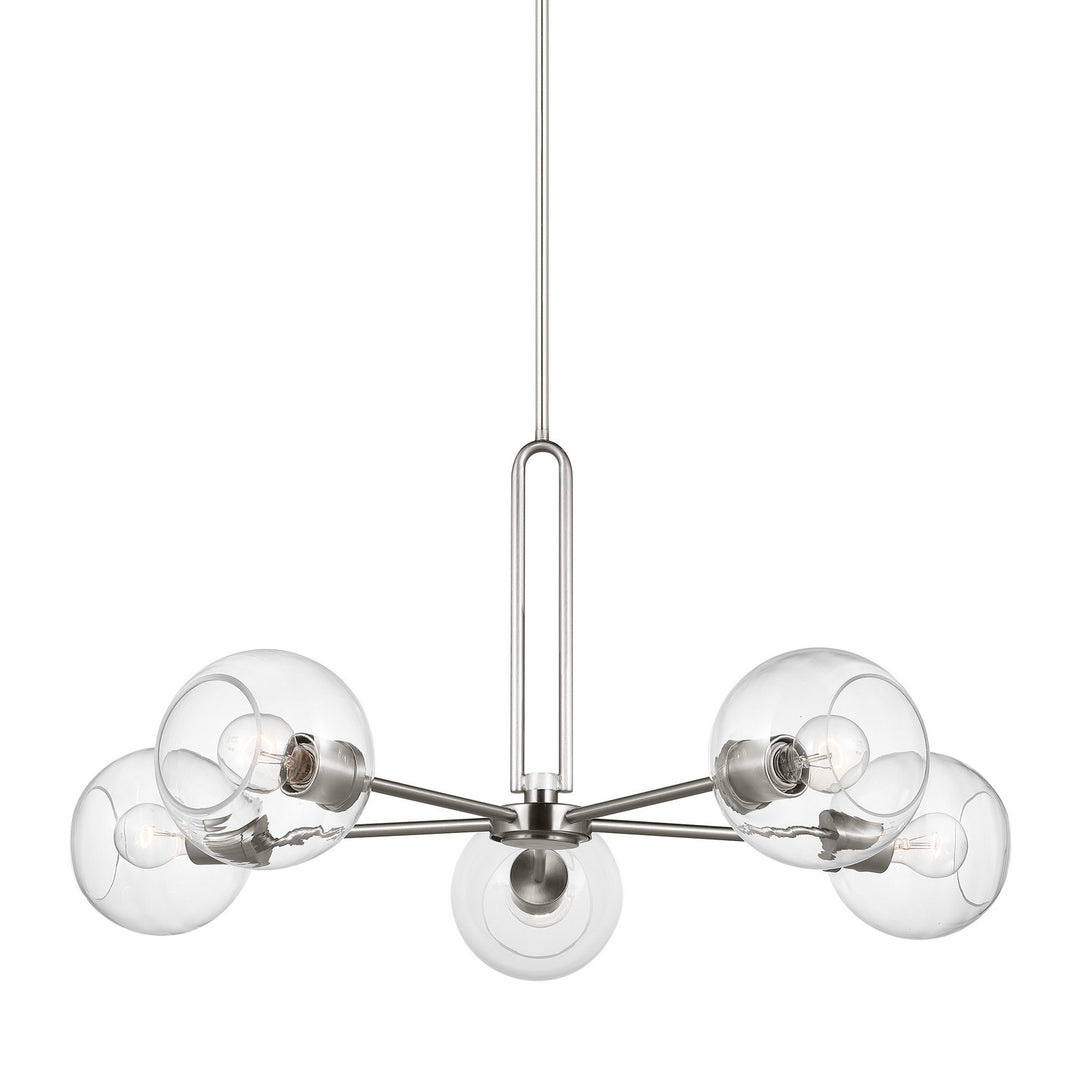 Visual Comfort Studio Canada - 3255705-962 - Five Light Chandelier - Codyn - Brushed Nickel