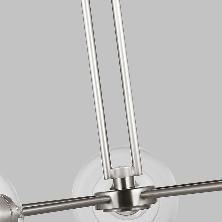 Visual Comfort Studio Canada - 3255705-962 - Five Light Chandelier - Codyn - Brushed Nickel