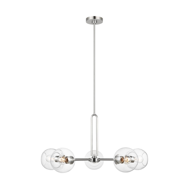 Visual Comfort Studio Canada - 3255705-962 - Five Light Chandelier - Codyn - Brushed Nickel