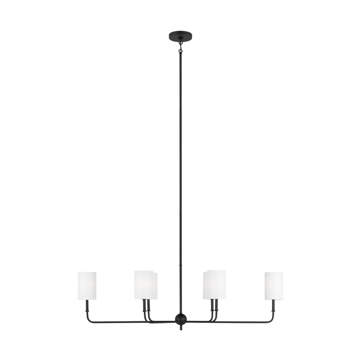 Visual Comfort Studio Canada - 3609306-112 - Six Light Chandelier - Foxdale - Midnight Black