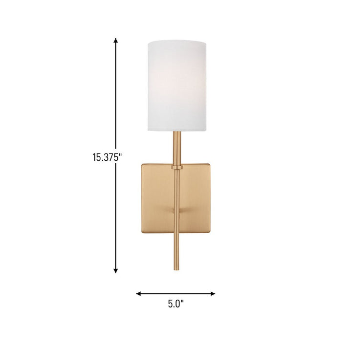 Visual Comfort Studio Canada - 4109301-848 - One Light Bath Vanity - Foxdale - Satin Brass