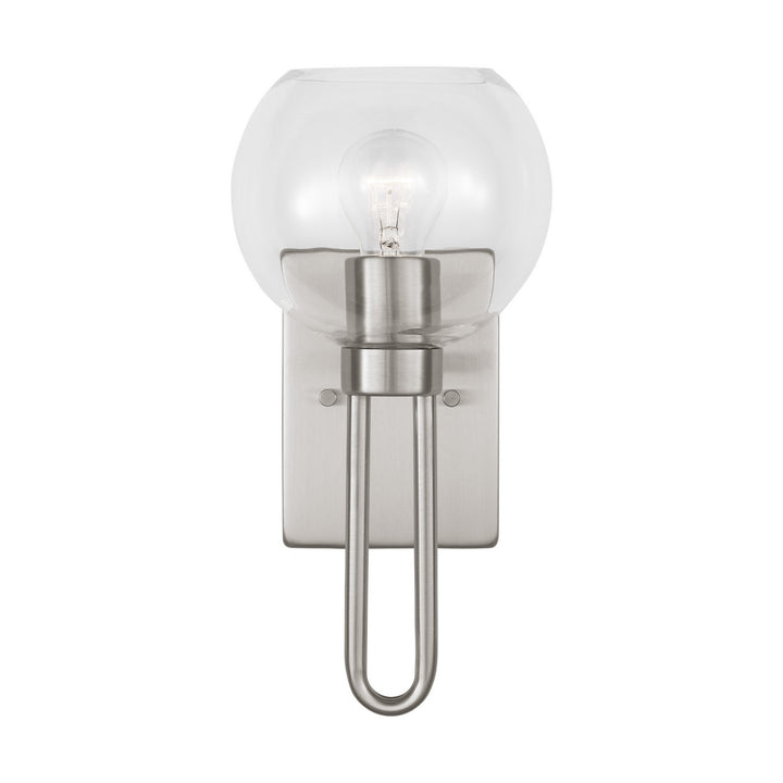 Codyn One Light Bath Vanity in Brushed Nickel - available from The Lighting Shoppe, trusted by Canadian homeowners