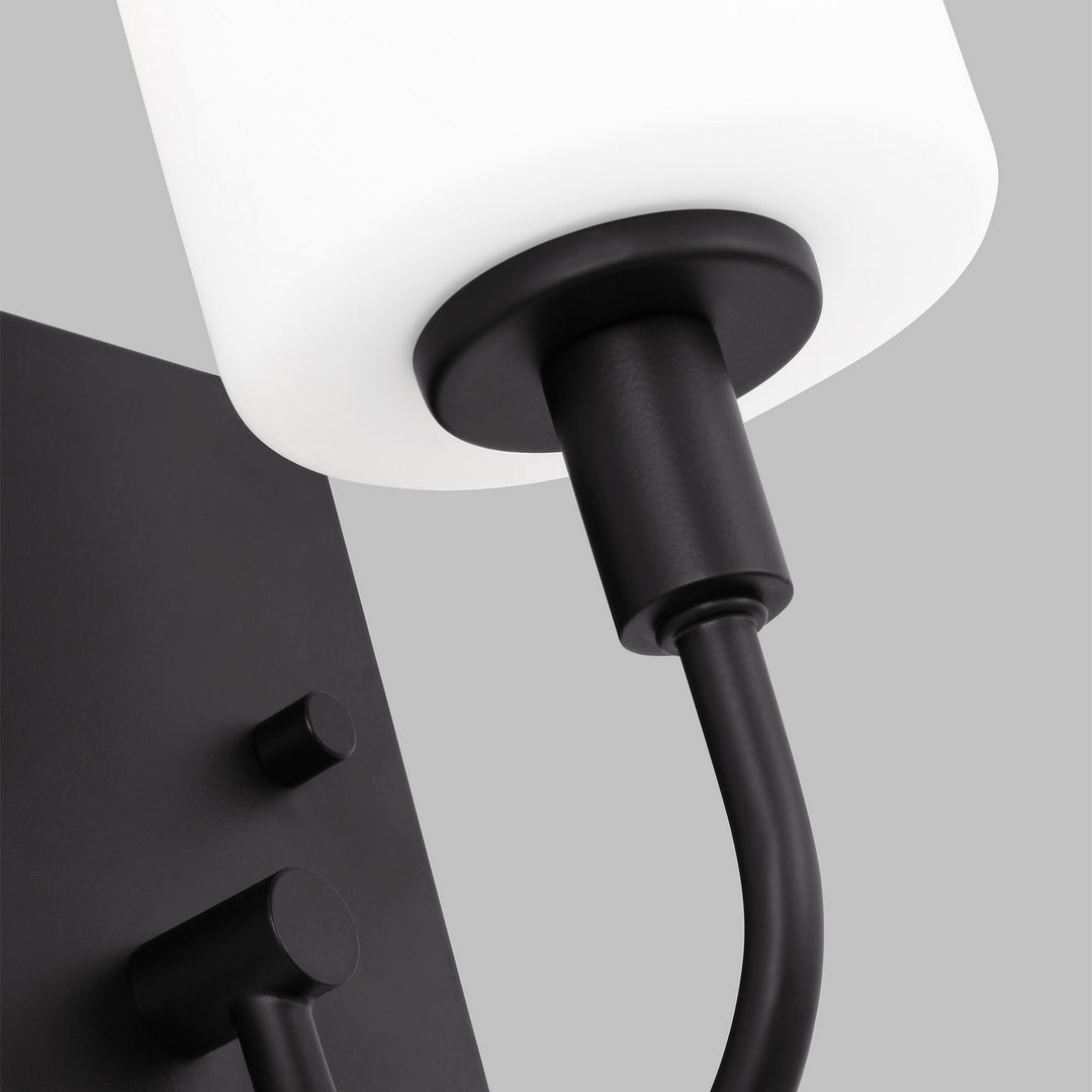 Visual Comfort Studio Canada - 4157101EN3-112 - LED Bath Wall Sconce - Oak Moore - Midnight Black