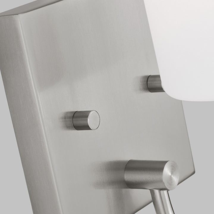 Visual Comfort Studio Canada - 4157101EN3-962 - LED Bath Wall Sconce - Oak Moore - Brushed Nickel