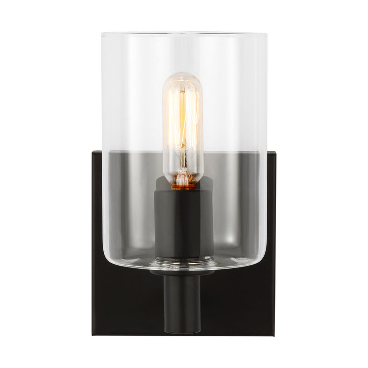 Fullton LED Bath Wall Sconce in Midnight Black - available from The Lighting Shoppe, trusted by Canadian homeowners