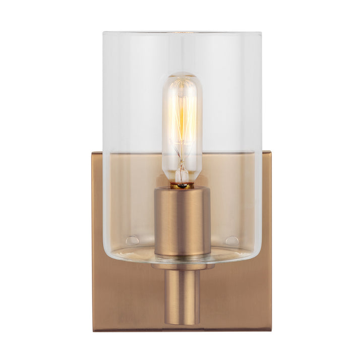 Fullton LED Bath Wall Sconce in Satin Brass - available from The Lighting Shoppe, trusted by Canadian homeowners
