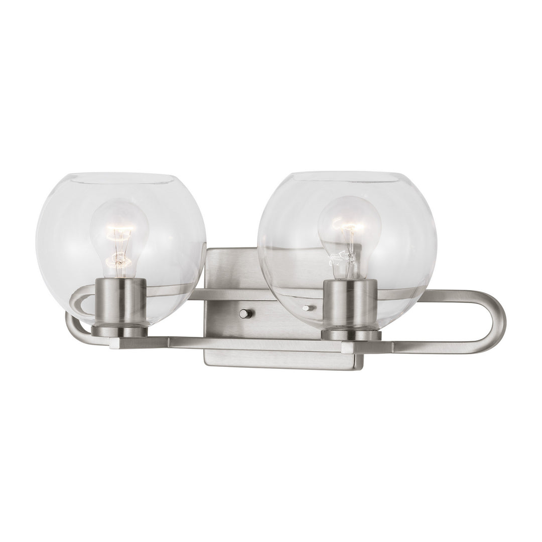 Visual Comfort Studio Canada - 4455702-962 - Two Light Bath Vanity - Codyn - Brushed Nickel