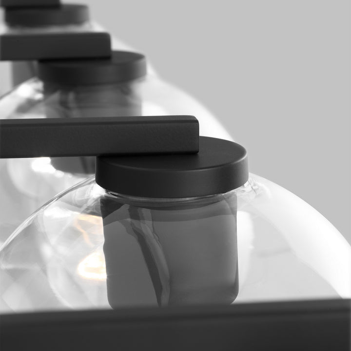 Visual Comfort Studio Canada - 4455704-112 - Four Light Bath Vanity - Codyn - Midnight Black