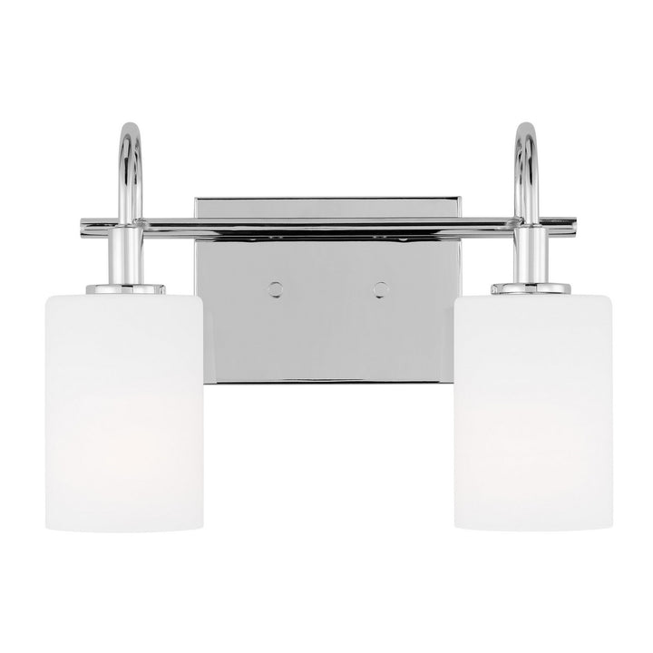 Visual Comfort Studio Canada - 4457102-05 - Two Light Bath Vanity - Oak Moore - Chrome