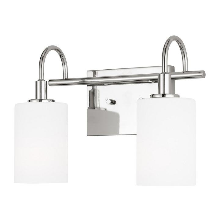 Visual Comfort Studio Canada - 4457102-05 - Two Light Bath Vanity - Oak Moore - Chrome
