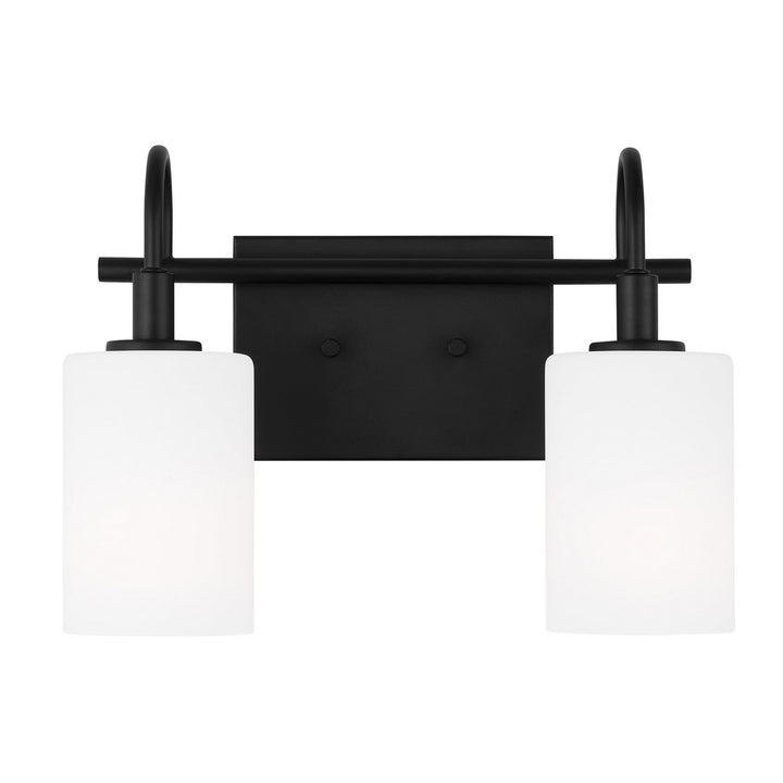 Visual Comfort Studio Canada - 4457102-112 - Two Light Bath Vanity - Oak Moore - Midnight Black