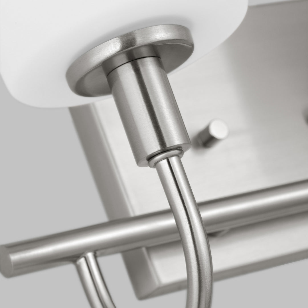 Visual Comfort Studio Canada - 4457102-962 - Two Light Bath Vanity - Oak Moore - Brushed Nickel