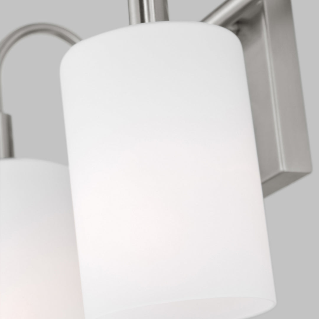 Visual Comfort Studio Canada - 4457102-962 - Two Light Bath Vanity - Oak Moore - Brushed Nickel