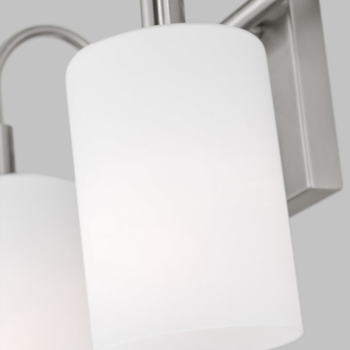 Visual Comfort Studio Canada - 4457102-962 - Two Light Bath Vanity - Oak Moore - Brushed Nickel