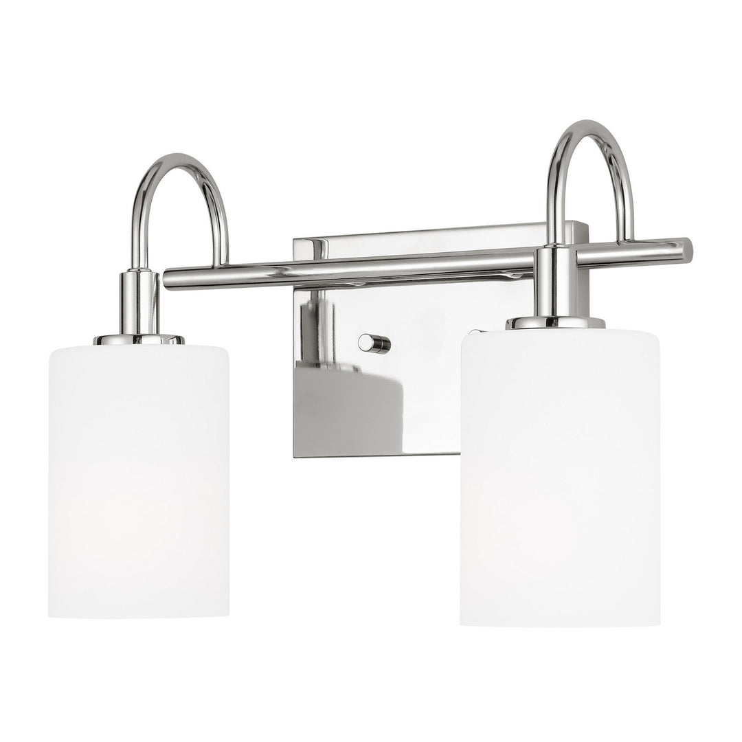 Visual Comfort Studio Canada - 4457102EN3-05 - LED Bath Wall Sconce - Oak Moore - Chrome