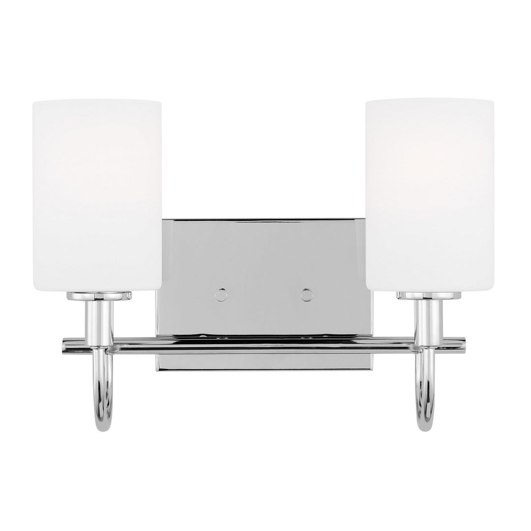 Visual Comfort Studio Canada - 4457102EN3-05 - LED Bath Wall Sconce - Oak Moore - Chrome
