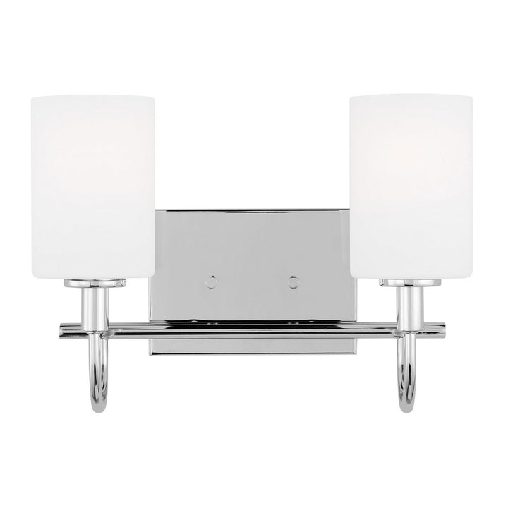 Visual Comfort Studio Canada - 4457102EN3-05 - LED Bath Wall Sconce - Oak Moore - Chrome