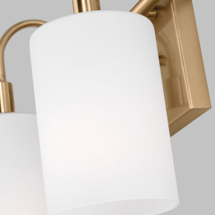 Visual Comfort Studio Canada - 4457102EN3-848 - LED Bath Wall Sconce - Oak Moore - Satin Brass