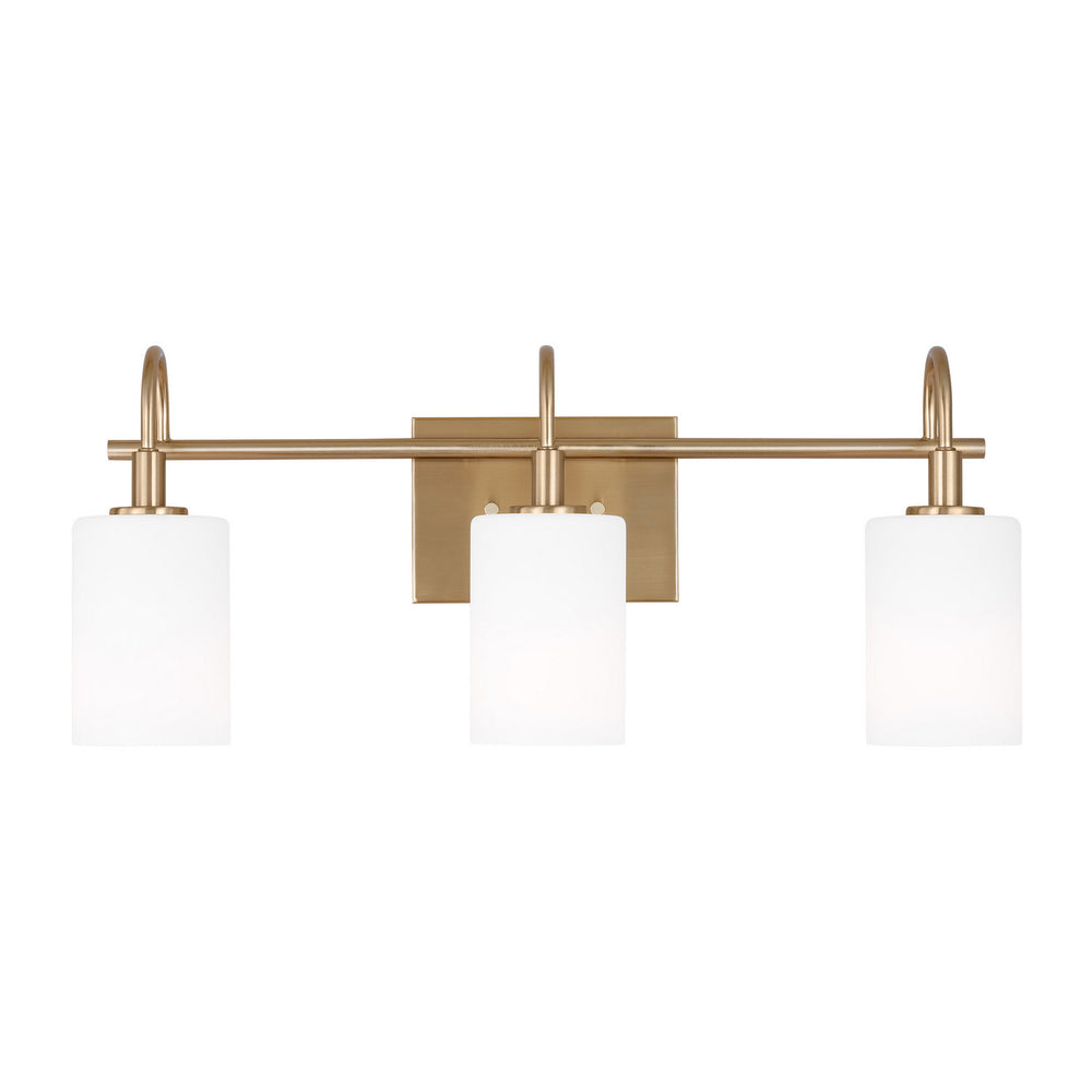 Visual Comfort Studio Canada - 4457103-848 - Three Light Bath Vanity - Oak Moore - Satin Brass
