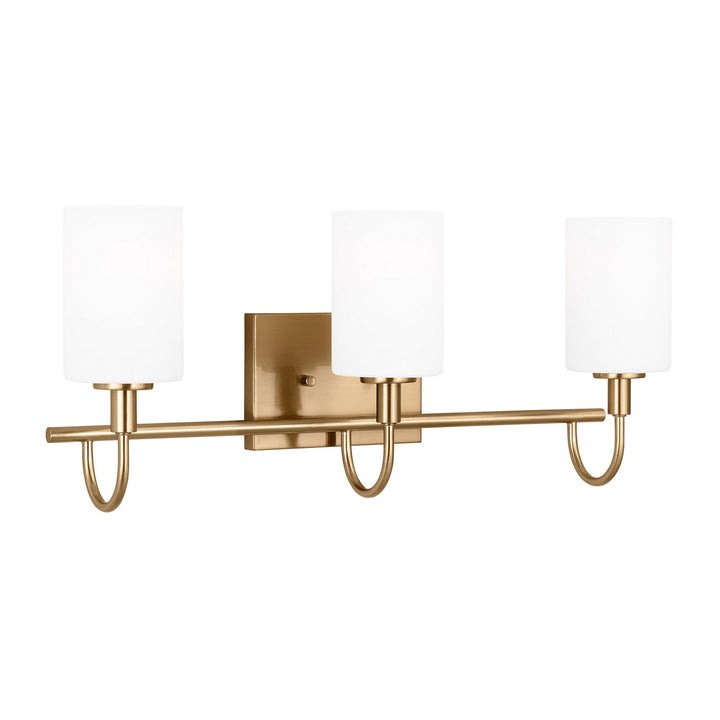 Visual Comfort Studio Canada - 4457103-848 - Three Light Bath Vanity - Oak Moore - Satin Brass