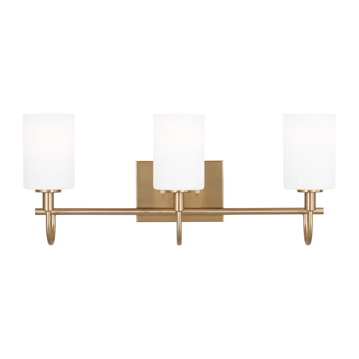Visual Comfort Studio Canada - 4457103-848 - Three Light Bath Vanity - Oak Moore - Satin Brass
