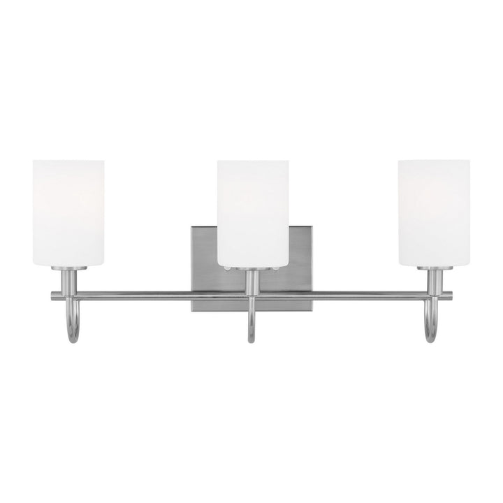 Visual Comfort Studio Canada - 4457103-962 - Three Light Bath Vanity - Oak Moore - Brushed Nickel