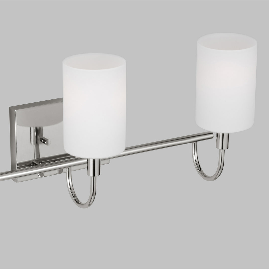 Visual Comfort Studio Canada - 4457103EN3-05 - LED Bath Wall Sconce - Oak Moore - Chrome